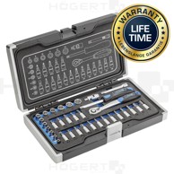 UNIOR Set alata 34-dijelni 1/4", S2 čelik, CrV